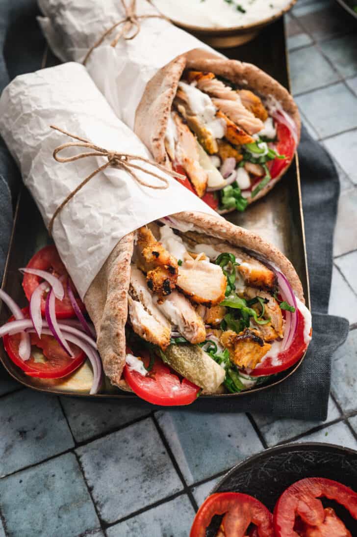 Shawarma with Grilled Chicken